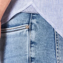 Francesco Fabbri Freizeithemd 1/2 Arm Fineliner 10691044 -Woehrl Online Shop 10691044 bleu fineliner 3