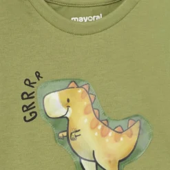 Mayoral T-Shirt Mit Dinosaurier-Aufdruck 10690271 -Woehrl Online Shop 23 01028 014 L 7