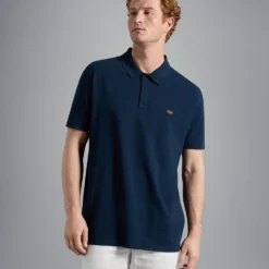 Paul&Shark Paul & Shark Polo 1/2 Arm Iconic Badge 10684169 -Woehrl Online Shop 23411274 050 03