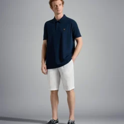 Paul&Shark Paul & Shark Polo 1/2 Arm Iconic Badge 10684169 -Woehrl Online Shop 23411274 050 06