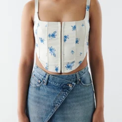 Gina Tricot Wrap Denim Skirt 10678395