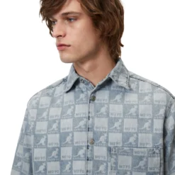 Marc O'Polo DENIM Marc O´Polo Denim Jeanshemd MO'PD X KANGOL 10712578 -Woehrl Online Shop 364923222042 P60 4 4