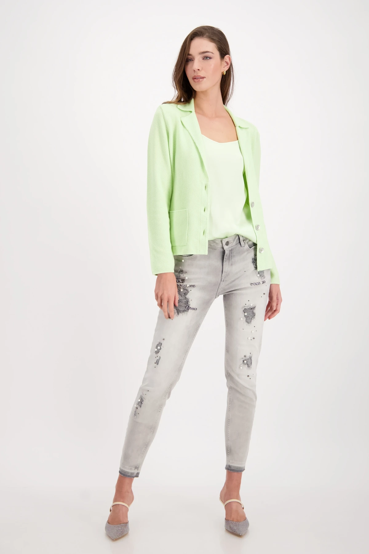 Monari Jacke Blazer Reiskorn 10711180 4 Monari Jacke Blazer Reiskorn 10711180 – Bild 4