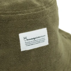 KnowledgeCotton Apparel Bucket Hat 10690312 -Woehrl Online Shop 4210001 1068 Burned Olive Extra 2