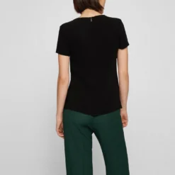 Boss Black WEICH FALLENDES KREPP-TOP 10462032 -Woehrl Online Shop 50291057 001 360 ZA B2C SHO 05 valid until 2025117