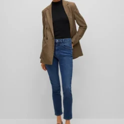 Boss SKINNY-FIT JEANS AUS BLAUEM SUPER-STRETCH-DENIM CROP 4.0 10664247 -Woehrl Online Shop 50480770 414 300 ZA B2C SHO 01 valid until 2024627