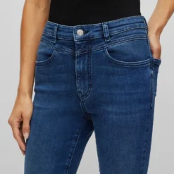 Boss SKINNY-FIT JEANS AUS BLAUEM SUPER-STRETCH-DENIM CROP 4.0 10664247 -Woehrl Online Shop 50480770 414 340 ZA B2C SHO 01 valid until 2024627