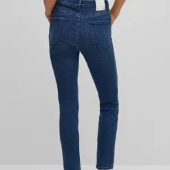 Boss SKINNY-FIT JEANS AUS BLAUEM SUPER-STRETCH-DENIM CROP 4.0 10664247 -Woehrl Online Shop 50480770 414 360 HB B2C SHO 01 valid until 2024627