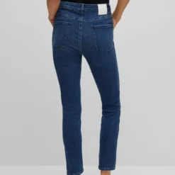 Boss SKINNY-FIT JEANS AUS BLAUEM SUPER-STRETCH-DENIM CROP 4.0 10664247 -Woehrl Online Shop 50480770 414 360 ZA B2C SHO 01 valid until 2024627