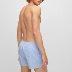 Boss ZWEIER-PACK PYJAMA-SHORTS AUS BAUMWOLLE MIT LOGO-STICKEREI 10679624 7 Boss ZWEIER-PACK PYJAMA-SHORTS AUS BAUMWOLLE MIT LOGO-STICKEREI 10679624 -Woehrl Online Shop BOSS Black FallWinter 22 470 50480075 4