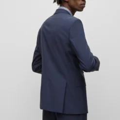 Boss SLIM-FIT SAKKO AUS STRETCH-SCHURWOLLE Huge-MM-224 10665609 7 Boss SLIM-FIT SAKKO AUS STRETCH-SCHURWOLLE Huge-MM-224 10665609 -Woehrl Online Shop BOSS Black PreFall 22 480 50479994 4