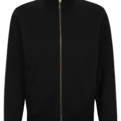 Boss WENDE-SWEATSHIRT MIT REISSVERSCHLUSS UND GOLDFARBENEN PASPELN 10677419