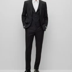 Boss EINREIHIGES JACKETT AUS WOLL-MIX 10665700