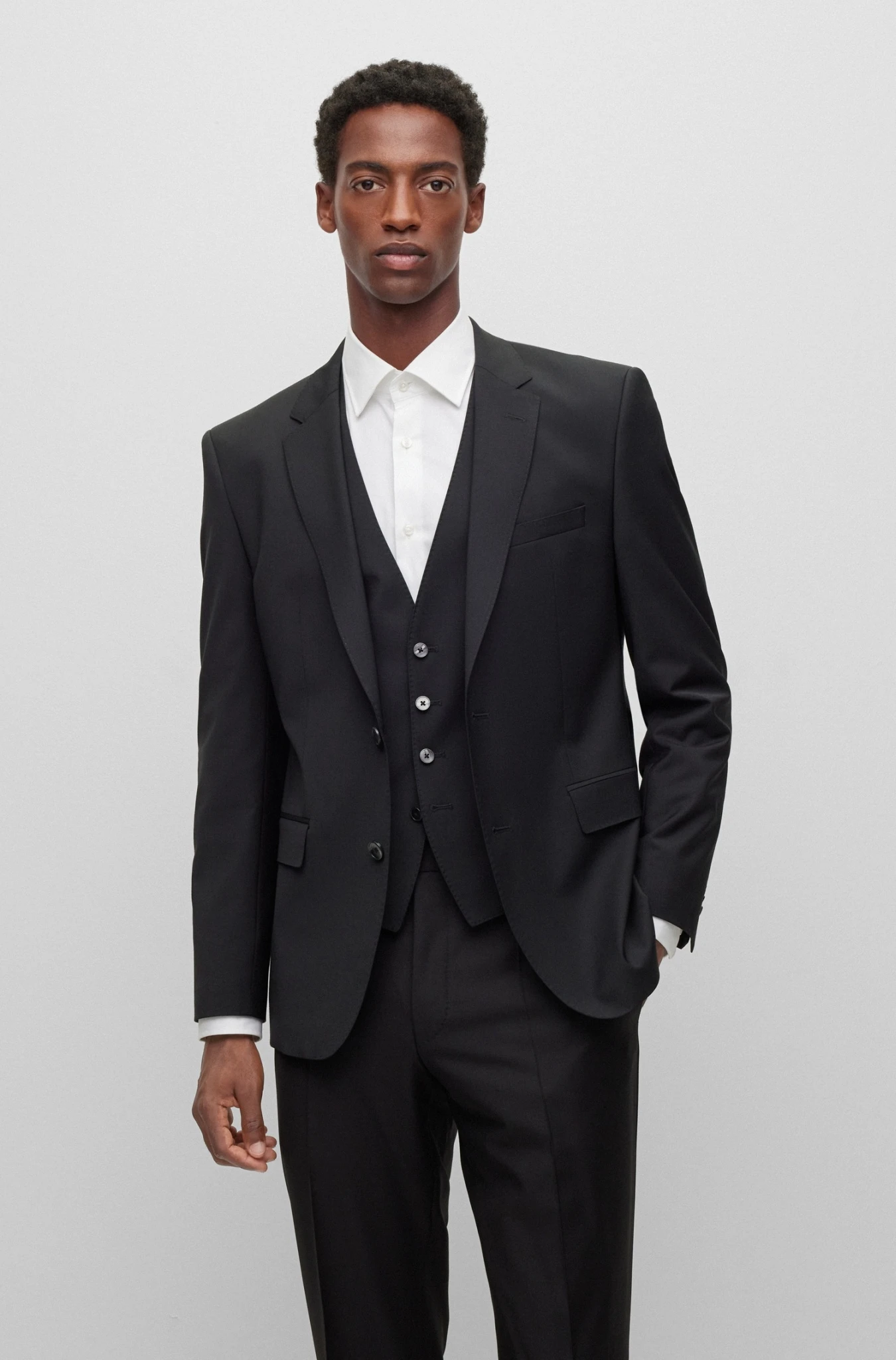 Boss EINREIHIGES JACKETT AUS WOLL-MIX 10665700 3 Boss EINREIHIGES JACKETT AUS WOLL-MIX 10665700 – Bild 3