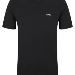 Boss Green T-SHIRT AUS BIO-BAUMWOLLE MIT RUNDHALSAUSSCHNITT UND GESCHWUNGENEM LOGO 10645700