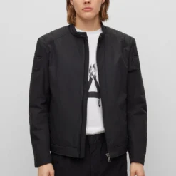 Boss Orange Bikerjacke Aus Wasserabweisendem Canvas 10706372 6 Boss Orange Bikerjacke Aus Wasserabweisendem Canvas 10706372 -Woehrl Online Shop BOSS Orange 001 50492935 3