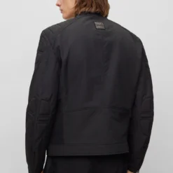 Boss Orange Bikerjacke Aus Wasserabweisendem Canvas 10706372 7 Boss Orange Bikerjacke Aus Wasserabweisendem Canvas 10706372 -Woehrl Online Shop BOSS Orange 001 50492935 4