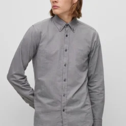 Boss Orange Regular-Fit Hemd Aus Bio-Oxford-Baumwolle 10686293 -Woehrl Online Shop BOSS Orange 022 50489341 3