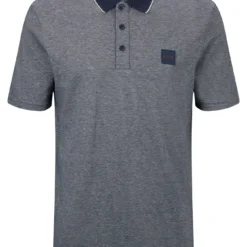 Boss Orange POLOSHIRT AUS OXFORD-BAUMWOLLE MIT LOGO-AUFNÄHER 10686124