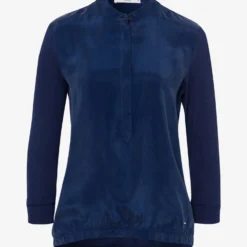 Brax Viskose-Shirt In Relaxter Silhouette 10691512