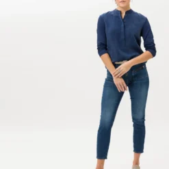 Brax Viskose-Shirt In Relaxter Silhouette 10691512 -Woehrl Online Shop BRAX 123 23 326508 90674900 3