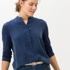 Brax Viskose-Shirt In Relaxter Silhouette 10691512 -Woehrl Online Shop BRAX 123 23 326508 90674900 4