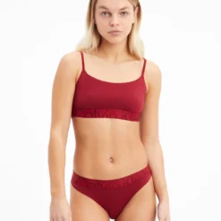 Calvin Klein EMBOSSED ICON Unlined Bralette 10687432 -Woehrl Online Shop Calvin Klein FA2022 XKG 000QF6989EXKG 6