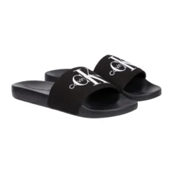 Calvin Klein Monogramm-Slides 10685668 -Woehrl Online Shop Calvin Klein SP2023 BDS YW0YW00103BDS 3