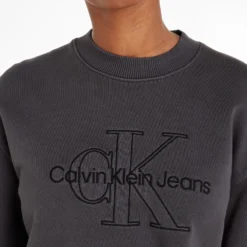 Calvin Klein Jeans EMBROIDERED MONOLOGO SWEATSHIRT 10683631 -Woehrl Online Shop Calvin Klein SP2023 PT2 J20J220696PT2 4