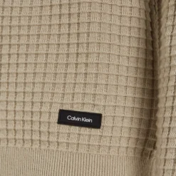 Calvin Klein Waffelstrick Pullover 10704380 -Woehrl Online Shop Calvin Klein SU2023 PKR K10K111476PKR 5