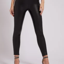 Guess Leggings Aus Kunstleder 10674985 -Woehrl Online Shop ECOMM W2YB16WEPI0 JBLK