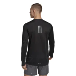 Adidas Own The Run Laufshirt Langarm 10680736 -Woehrl Online Shop HM8436 5 APPAREL On Model Back View transparent