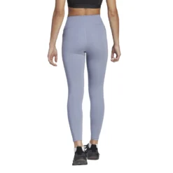 Adidas Optime Stash Pocket 7/8 Tights 10680394 -Woehrl Online Shop HR5442 4 APPAREL On Model Back View transparent