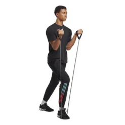 Adidas Train Icons 3-Streifen Training Trainingshose 10680766 -Woehrl Online Shop HS7514 5 APPAREL On Model Walking View transparent