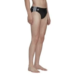 Adidas Classic 3-Streifen Badehose 10682989 -Woehrl Online Shop HT2063 5 APPAREL On Model Walking View transparent