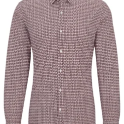 Hugo Slim-Fit Hemd Aus Bedruckter Baumwoll-Popeline 10707038