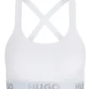 Hugo BRALETTE AUS STRETCH-BAUMWOLLE MIT LOGO-BAND PADDED SPORTY 10682303