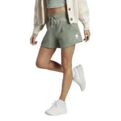 Adidas Future Lounge Terry Loop Shorts 10680689 -Woehrl Online Shop HZ1602 3 APPAREL On Model Standard View transparent