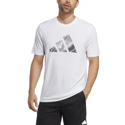 Adidas Designed For Movement Hiit T-Shirt 10680747 -Woehrl Online Shop IB7921 4 APPAREL On Model Front View transparent