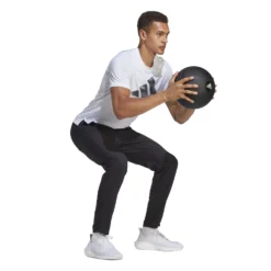 Adidas Train Essentials Seasonal Trainingshose 10680754 -Woehrl Online Shop IB8147 5 APPAREL On Model Walking View transparent