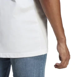 Adidas Future Icons Badge Of Sports T-Shirt 10680770 -Woehrl Online Shop IC3710 10 APPAREL On Model Detail View 3 transparent