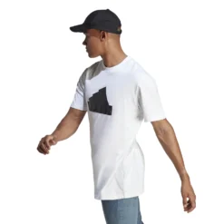 Adidas Future Icons Badge Of Sports T-Shirt 10680770 -Woehrl Online Shop IC3710 6 APPAREL On Model Side View transparent