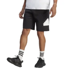 Adidas Future Icons Badge Of Sport Shorts 10680804 -Woehrl Online Shop IC3737 3 APPAREL On Model Standard View transparent