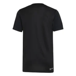 Adidas Train Essentials Aeroready Logo T-Shirt 10704709 -Woehrl Online Shop IC5659 3 APPAREL Photography Back Center View transparent