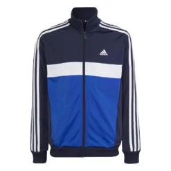 Adidas Essentials 3-Stripes Tiberio Kinder Trainingsanzug 10704756 -Woehrl Online Shop IC5681 1 APPAREL Photography Standard Top Part View transparent
