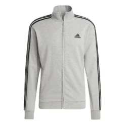 Adidas Sportswear Basic 3-Streifen French Terry Trainingsanzug 10680739 -Woehrl Online Shop IC6748 1 APPAREL Photography Standard Top Part View transparent