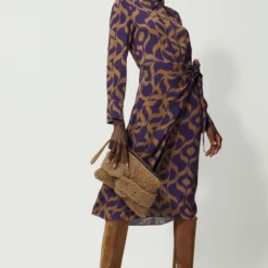 Luisa Cerano Kleid Mit Tapisserie-Print 10713016 -Woehrl Online Shop Luisa Cerano HW 2023 VKP1 7638 7884383525 7638 2 scaled