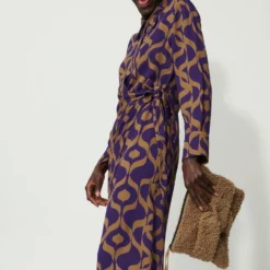 Luisa Cerano Kleid Mit Tapisserie-Print 10713016 -Woehrl Online Shop Luisa Cerano HW 2023 VKP1 7638 7884383525 7638 3 scaled