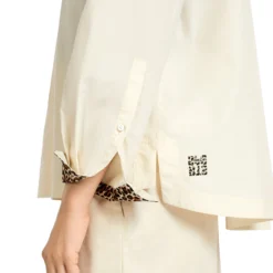 Marc Cain Feminine Bluse Rethink Together 10718617 -Woehrl Online Shop Marc Cain Sp FrhjahrSommer 2023 113 US5104W80 4