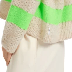 Marc Cain Streifenpullover Knitted In Germany 10725386 -Woehrl Online Shop Marc Cain Sp HerbstWinter 2023 548 VS4105M03 4